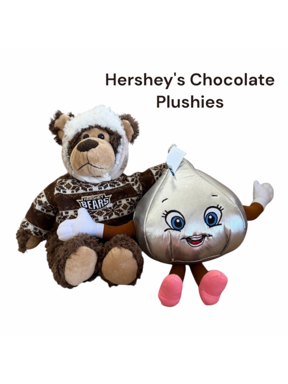 HERSHEY'S KISSES Plushes | Character Stuffies | Bear | Kiss